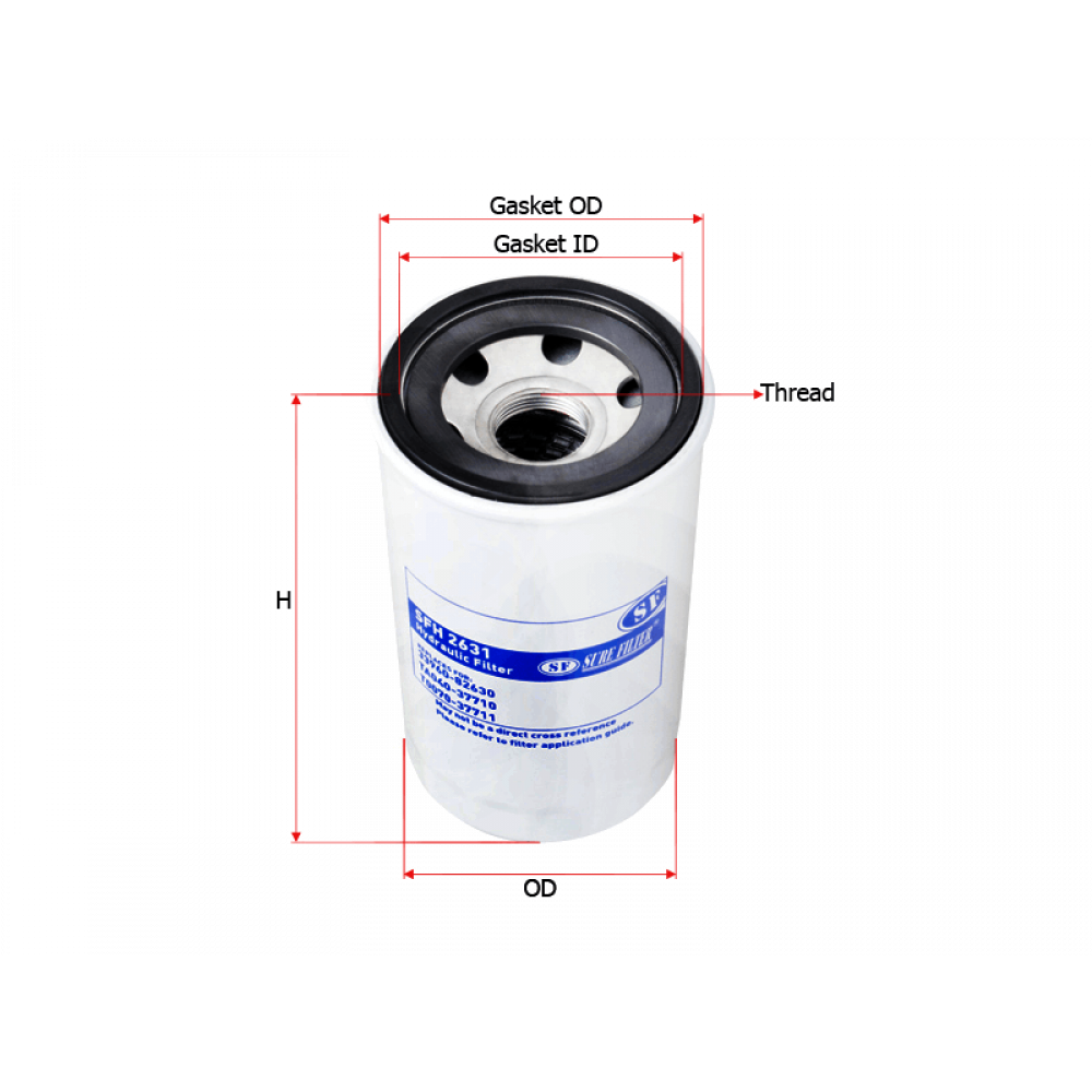 Хидравличен филтър KUBOTA